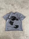 Eagle Oversized Tee In Grey